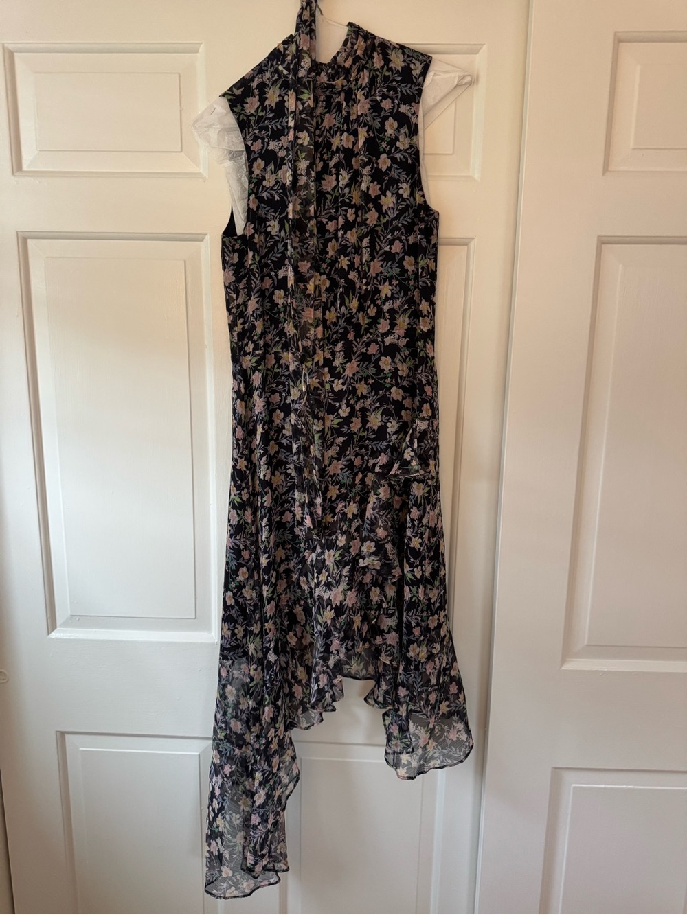 Cece Gramercy Girl Asymmetrical Printed Dress